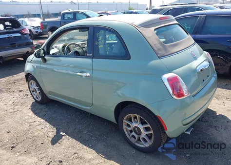 2013 Fiat 500C Pop z USA, uszkodzony, nr VIN 3C3CFFDR6DT611347